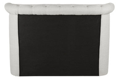 Orsina Edison Light Grey Ottoman Double Bed | Upholstered Storage
