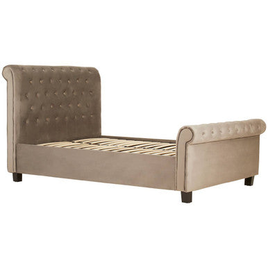 Orsina Orlando Grey Ottoman Double Bed | Modern Storage Bed Frame