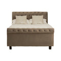 Orsina Orlando Grey Ottoman Double Bed | Modern Storage Bed Frame