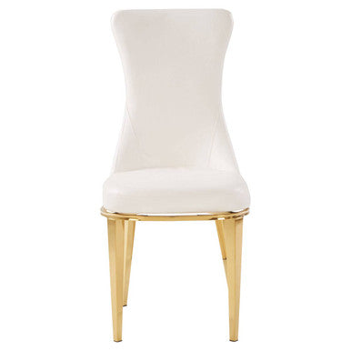 Orsina Forli White Dining Chair – Modern Minimalist Kitchen Seating