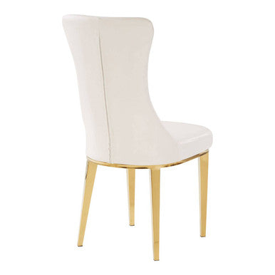 Orsina Forli White Dining Chair – Modern Minimalist Kitchen Seating