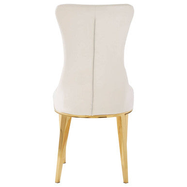 Orsina Forli White Dining Chair – Modern Minimalist Kitchen Seating