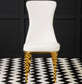 Orsina Forli White Dining Chair – Modern Minimalist Kitchen Seating
