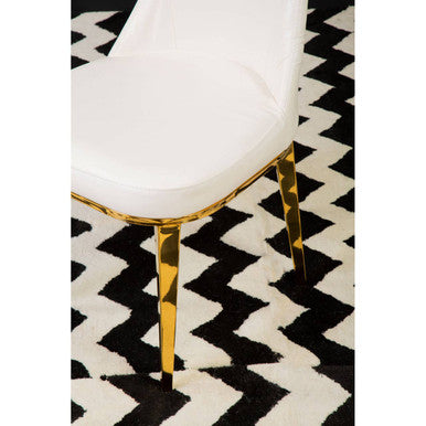 Orsina Forli White Dining Chair – Modern Minimalist Kitchen Seating