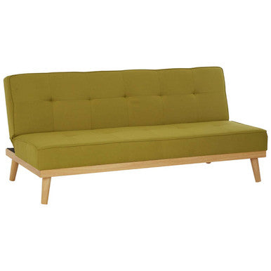 Orsina Stockholm 3-Seater Green Sofa Bed – Modern Scandi Convertible Couch