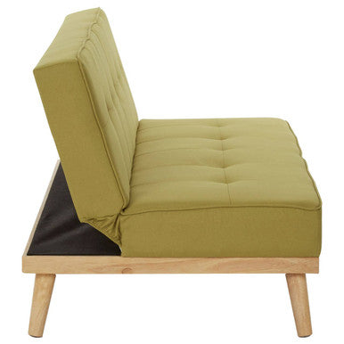 Orsina Stockholm 3-Seater Green Sofa Bed – Modern Scandi Convertible Couch