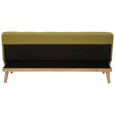 Orsina Stockholm 3-Seater Green Sofa Bed – Modern Scandi Convertible Couch