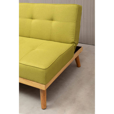 Orsina Stockholm 3-Seater Green Sofa Bed – Modern Scandi Convertible Couch