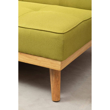 Orsina Stockholm 3-Seater Green Sofa Bed – Modern Scandi Convertible Couch