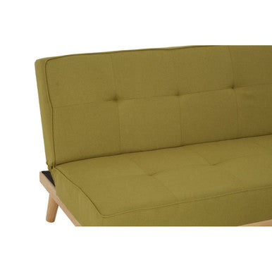 Orsina Stockholm 3-Seater Green Sofa Bed – Modern Scandi Convertible Couch