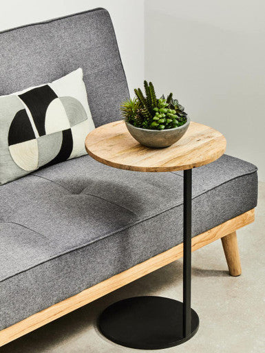 Orsina Stockholm 3 Seater Grey Sofa Bed – Modern Tufted Fabric
