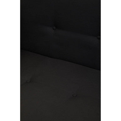 Orsina Hansa Hagen Black Linen Corner Sofa Bed – L-Shaped Sleeper
