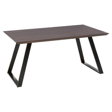 Orsina Westford 6-Seater Dining Set | Wood-Effect Table & Grey Chairs