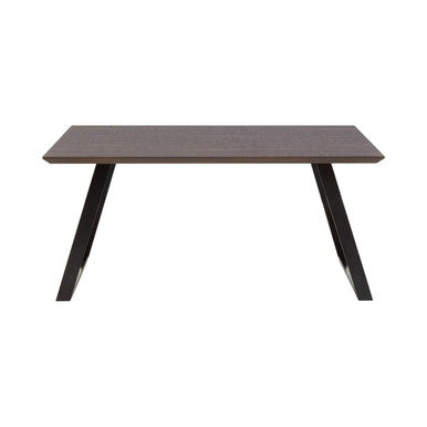 Orsina Westford 6-Seater Dining Set | Wood-Effect Table & Grey Chairs