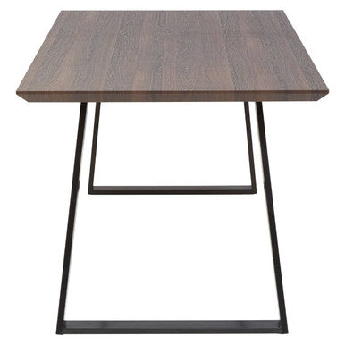 Orsina Westford 6-Seater Dining Set | Wood-Effect Table & Grey Chairs