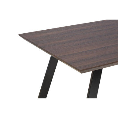 Orsina Westford 6-Seater Dining Set | Wood-Effect Table & Grey Chairs