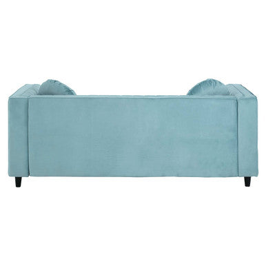 Orsina Farah 3 Seater Sofa – Pastel Green Velvet Modern Lounge