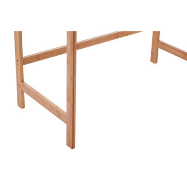 Orsina Rostok Wooden Writing Desk – Minimalist Home Office Workstation