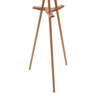 Orsina Rostok Natural Wood Coat Stand – Freestanding Entryway Rack