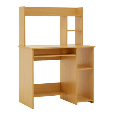 Orsina Bradbury Home Office Desk – Minimalist Wooden Study Desk with Storage