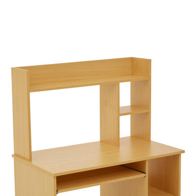 Orsina Bradbury Home Office Desk – Minimalist Wooden Study Desk with Storage