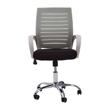 Orsina Fredrick Grey Home Office Chair – Modern Swivel Task Desk Chair