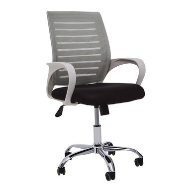 Orsina Fredrick Grey Home Office Chair – Modern Swivel Task Desk Chair