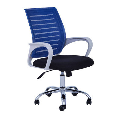 Orsina Fredrick Blue Home Office Chair – Ergonomic Adjustable Seat