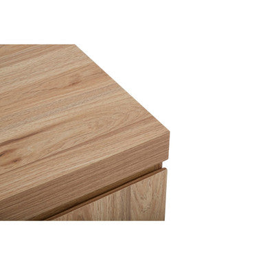 Orsina Oakton Media Unit – Modern Wood TV Stand with Cable Management