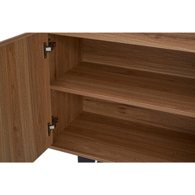 Orsina Oakton Sideboard – Modern Wooden Storage Cabinet & Buffet