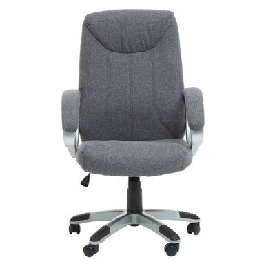 Orsina Finlay Grey Home Office Chair – Modern Swivel Task Chair