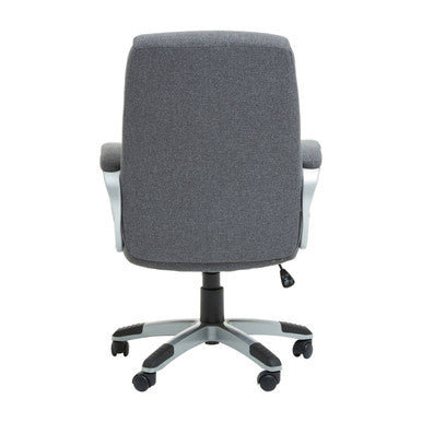 Orsina Finlay Grey Home Office Chair – Modern Swivel Task Chair