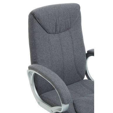 Orsina Finlay Grey Home Office Chair – Modern Swivel Task Chair