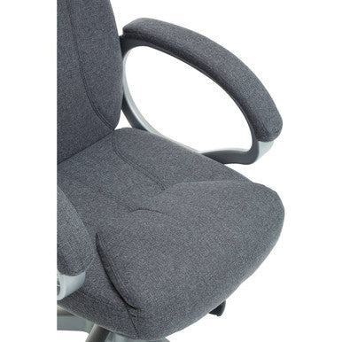 Orsina Finlay Grey Home Office Chair – Modern Swivel Task Chair