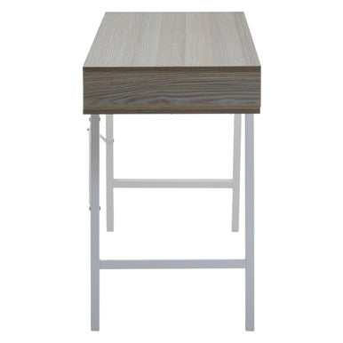 Orsina Bradbury Light Oak Veneer Desk – Two Drawer Modern Workspace