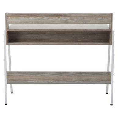 Orsina Bradbury Light Oak Veneer Desk – Compact Home Office Writing Desk
