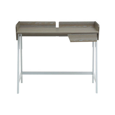 Orsina Bradbury Light Oak Desk – Modern One Drawer Study Table