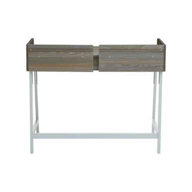 Orsina Bradbury Light Oak Desk – Modern One Drawer Study Table