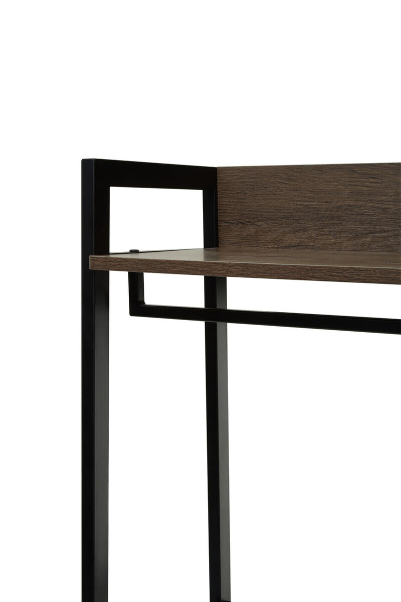Orsina Bradbury Open Wardrobe – Dark Oak Storage Unit with Drawers