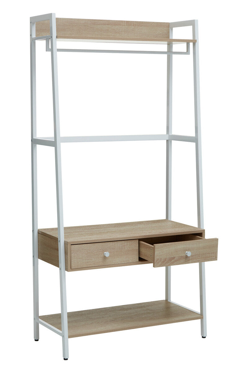 Orsina Bradbury Natural Oak Open Wardrobe – Modular Storage Unit