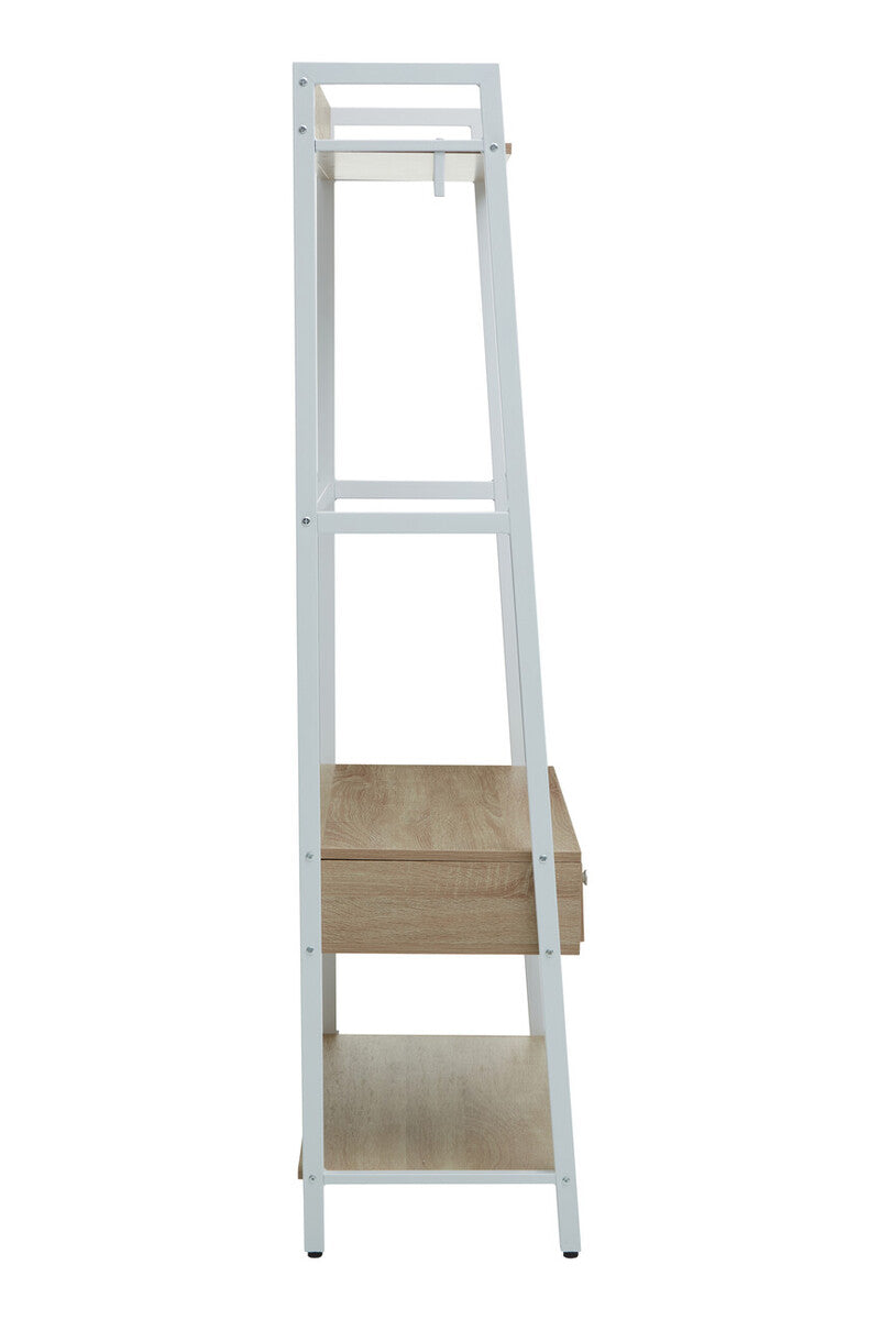 Orsina Bradbury Natural Oak Open Wardrobe – Modular Storage Unit