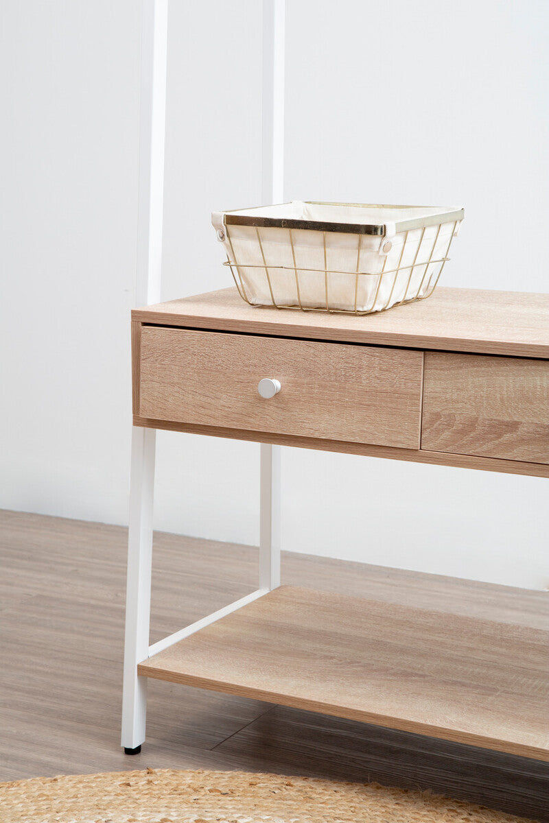 Orsina Bradbury Natural Oak Open Wardrobe – Modular Storage Unit