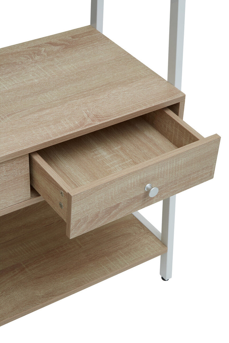 Orsina Bradbury Natural Oak Open Wardrobe – Modular Storage Unit