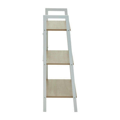 Orsina Bradbury 3-Tier Ladder Shelf – Natural Oak Veneer Unit