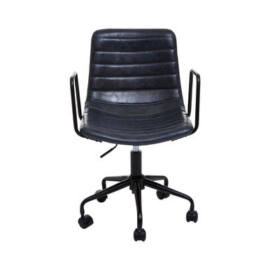 Orsina Forbes Grey Home Office Chair | Modern Swivel Desk Chair