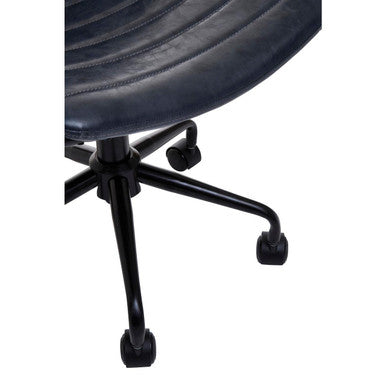 Orsina Forbes Grey Home Office Chair | Modern Swivel Desk Chair