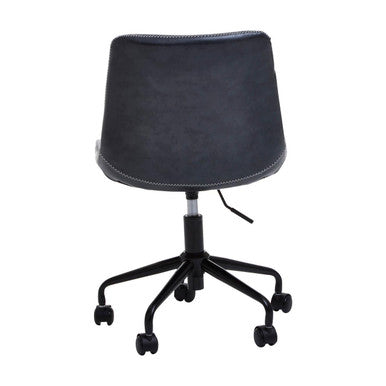 Orsina Bloomberg Grey Home Office Chair – Modern Swivel Desk Chair