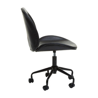 Orsina Clinton Black Home Office Chair – Modern Swivel Task Chair