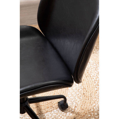 Orsina Clinton Black Home Office Chair – Modern Swivel Task Chair