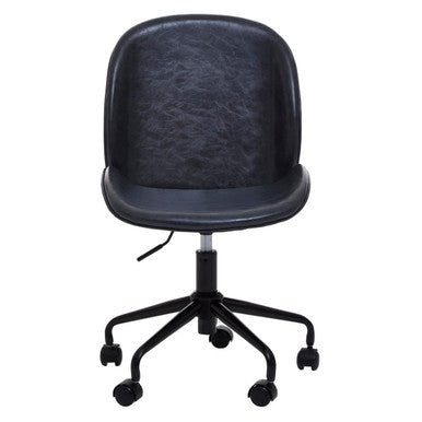 Orsina Clinton Grey Home Office Chair – Modern Swivel Desk Task Chair